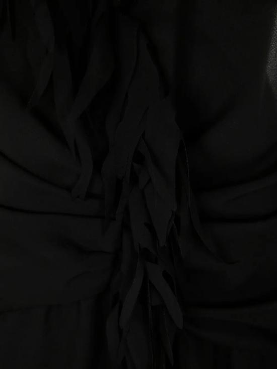 25SS 블루마린 롱 원피스 P544A308A N0990 BLACK - BLUMARINE