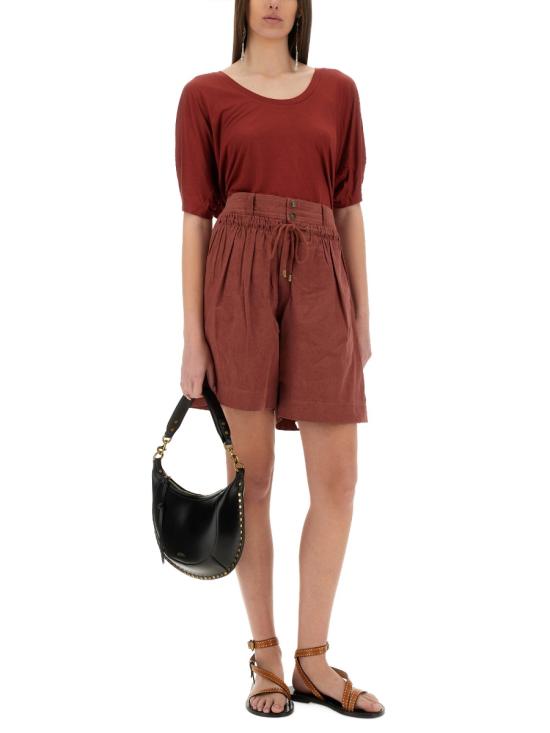 25SS 이자벨마랑 숏팬츠 SH0223FA C2G03I11BH ORANGE - ISABEL MARANT