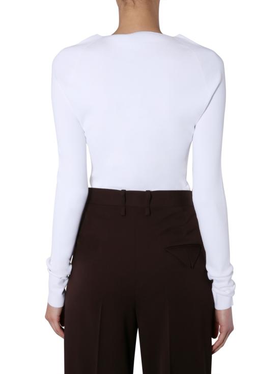  보테가베네타 스웨터 600894 VKJK08329 WHITE - BOTTEGA VENETA