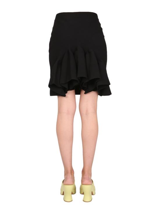  보테가베네타 미디 스커트 666516 V12V01000 BLACK - BOTTEGA VENETA