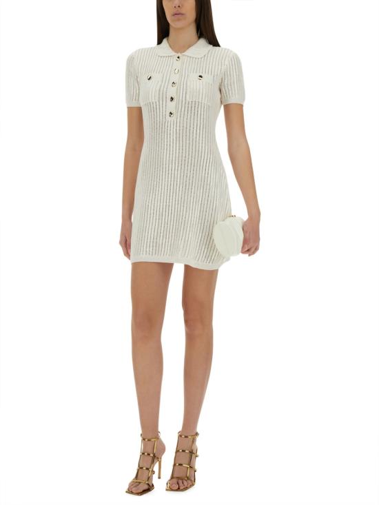 25SS 셀프 포트레이트 숏 원피스 SS25126SW WHITE - SELF PORTRAIT