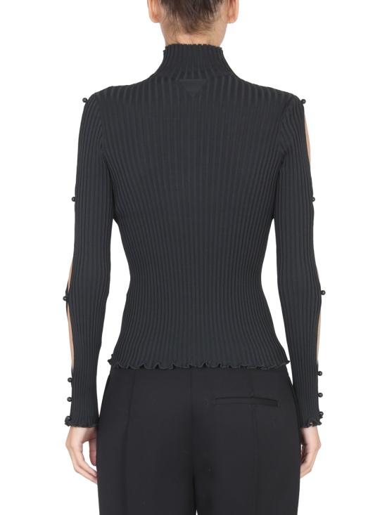  보테가베네타 터틀넥 670663 V1DO03350 GREEN - BOTTEGA VENETA