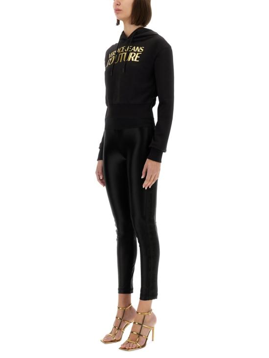 25SS 베르사체 후드 티셔츠 78HAIT01 CF01TG89 BLACK - VERSACE