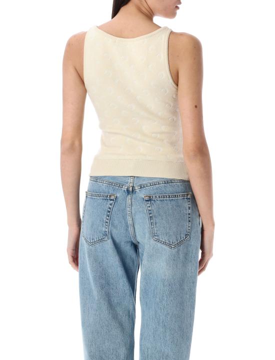 25SS 마린세르 민소매 티셔츠 WTK061ACKNI0530 WH20 OFF WHITE - MARINE SERRE