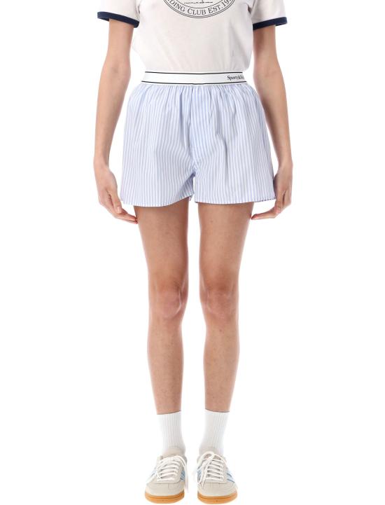 25SS 스포티앤리치 스트레이트 팬츠 SH015612300ST08 3917 LIGHT BLUE STRIPED