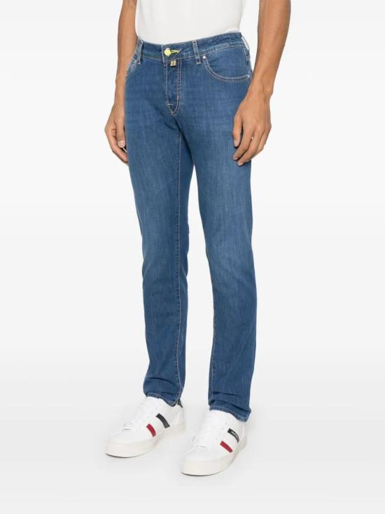 25SS 야콥코헨 스트레이트 팬츠 JUMQM007T01S3735V2200D MEDIUM BLUE - JACOB COHËN