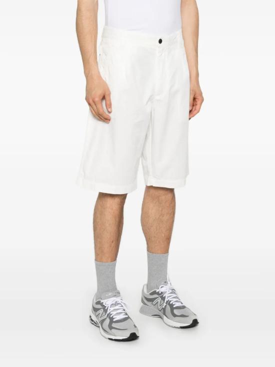 25SS 씨피 컴퍼니 숏팬츠 18CMBE277A110340O103 GAUZE WHITE - C.P. COMPANY