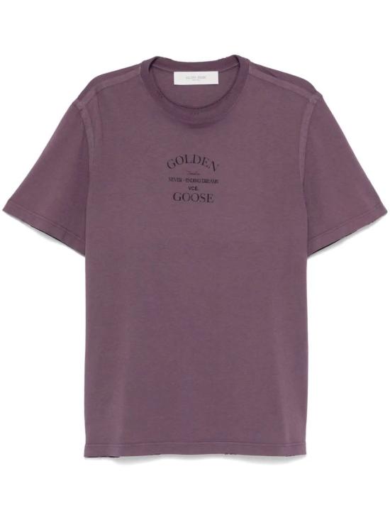 25SS 골든구스 스웨터 GMP01220P00185845345 PURPLE BLACK