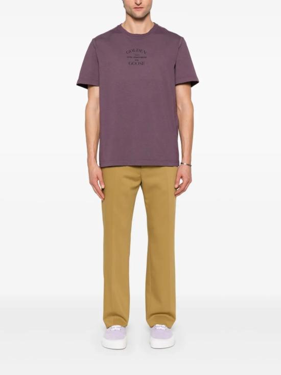 25SS 골든구스 스웨터 GMP01220P00185845345 PURPLE BLACK - GOLDEN GOOSE