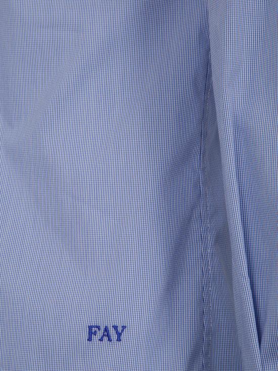25SS 페이 긴팔 셔츠 NCMA150258SXAF U805 BLUE - FAY