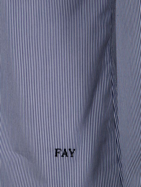 25SS 페이 긴팔 셔츠 NCMA150258SXAI U806 BLUE - FAY