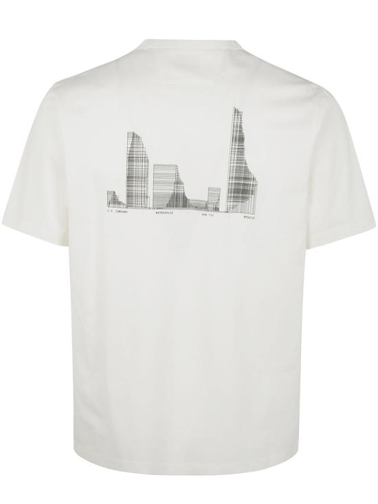 25SS 씨피 컴퍼니 반팔 티셔츠 18CLTS048A006370W 103 WHITE - C.P. COMPANY