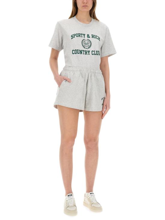 25SS 스포티앤리치 스트레이트 팬츠 SH037606218GY03 19 GREY - SPORTY & RICH