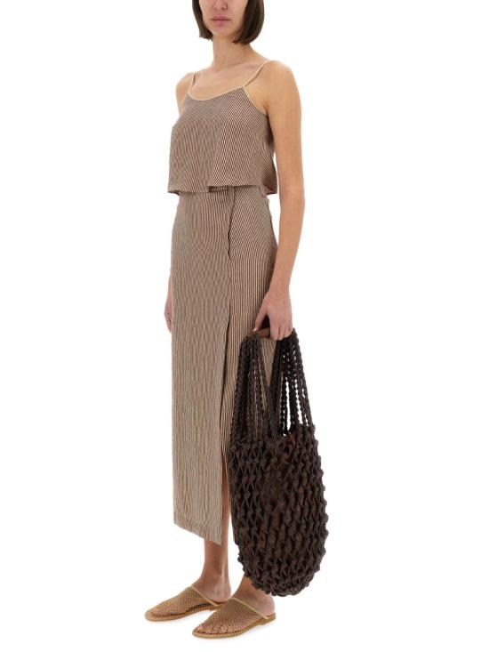 25SS 알리지 롱 스커트 105027 P5235BAR BORDEAUX - ALYSI