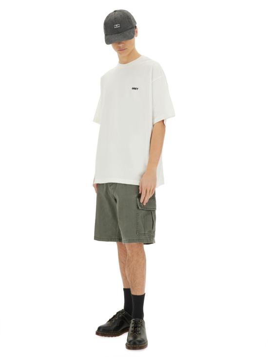 25SS 오베이 반팔 티셔츠 167924099 PIGMENTVINTAGEWHITE - OBEY
