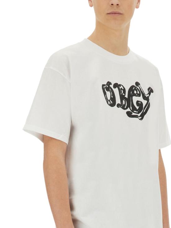 25SS 오베이 반팔 티셔츠 165264059 WHITE - OBEY