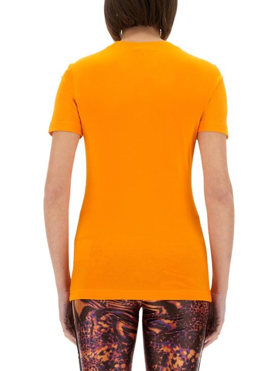 25SS 베르사체 반팔 티셔츠 78HAHE06 CJ02E565 ORANGE - VERSACE