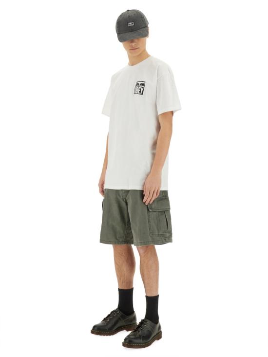 25SS 오베이 반팔 티셔츠 165262142 WHITE - OBEY