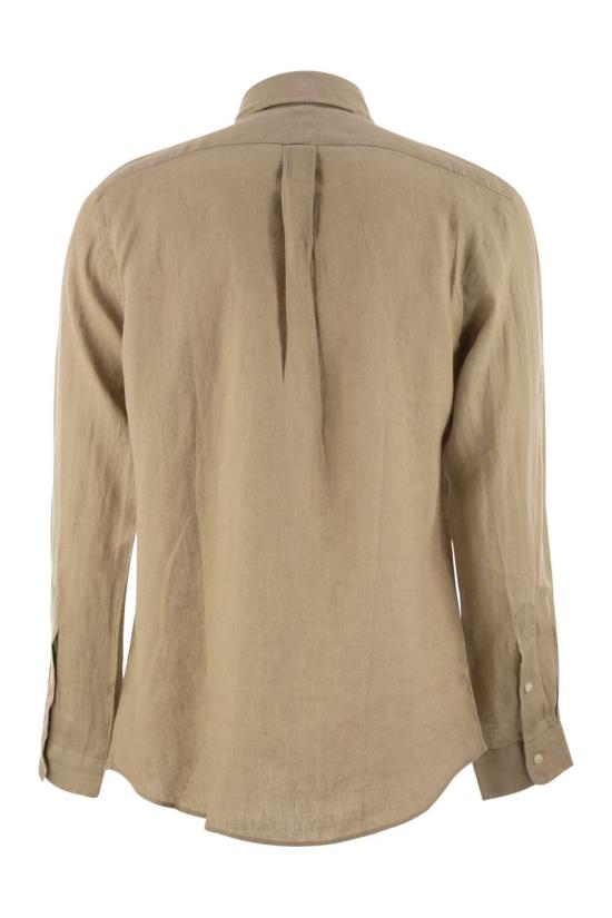 25SS 폴로 랄프로렌 긴팔 셔츠 710966294 001 BEIGE - POLO RALPH LAUREN