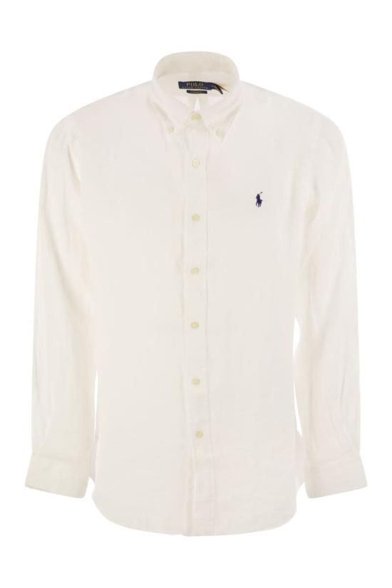 25SS 폴로 랄프로렌 긴팔 셔츠 710966294 003 WHITE