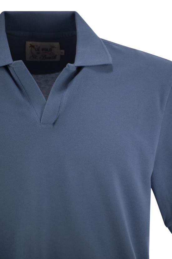 25SS 세인트바쓰 폴로 티셔츠 CHS0001 00110H AVIO - MC2 SAINT BARTH