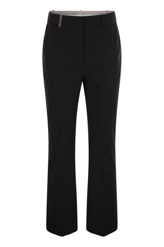 25SS 페세리코 스트레이트 팬츠 P04735 705 BLACK