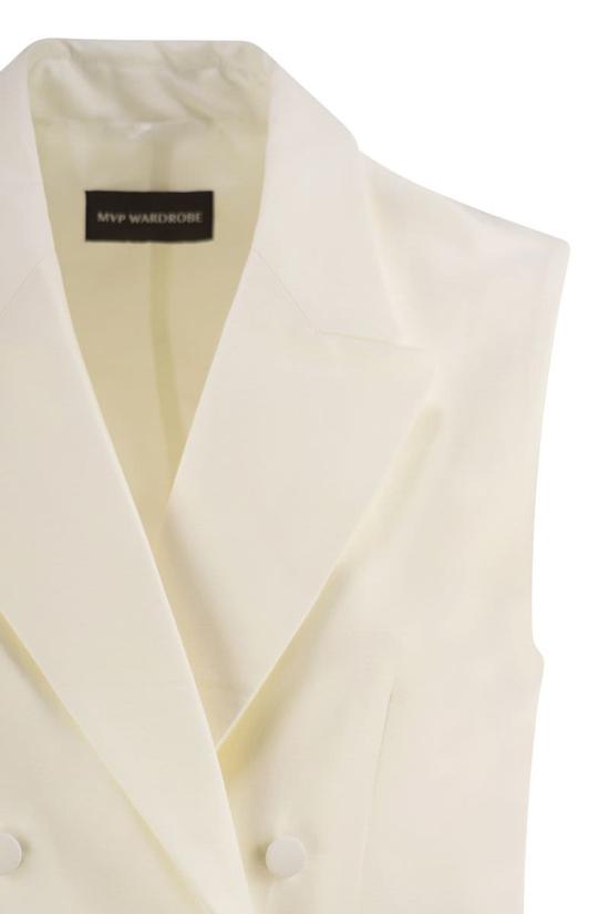 25SS 엠브이피 워드로브 베스트 25EO2M0Q0100005M004 1103 MILK - MVP WARDROBE