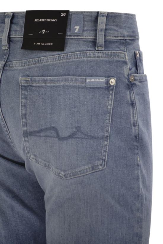 25SS 세븐포올맨카인드 스트레이트 팬츠 7U219C12 BLOOM MEDIUM DENIM - 7 FOR ALL MANKIND