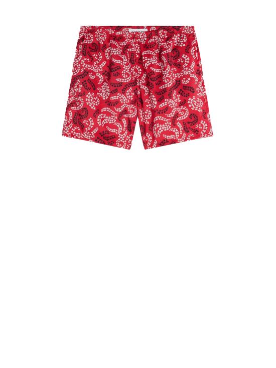 25SS 랑방 숏팬츠 RMSW0003S003P25361 CARMINE RED