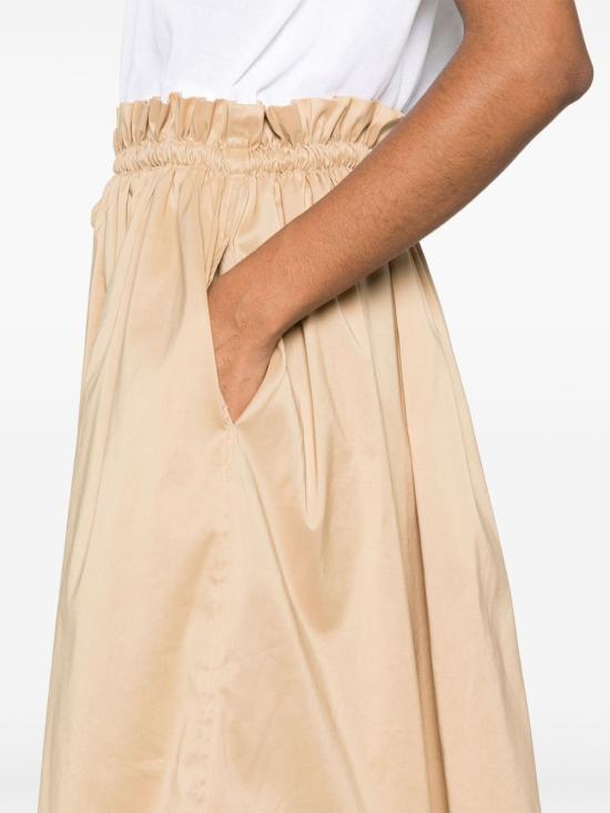 25SS 파비아나 필리피 미디 원피스 ABD275F626L374VR1 BIANCO OTTICO SABBIA - FABIANA FILIPPI