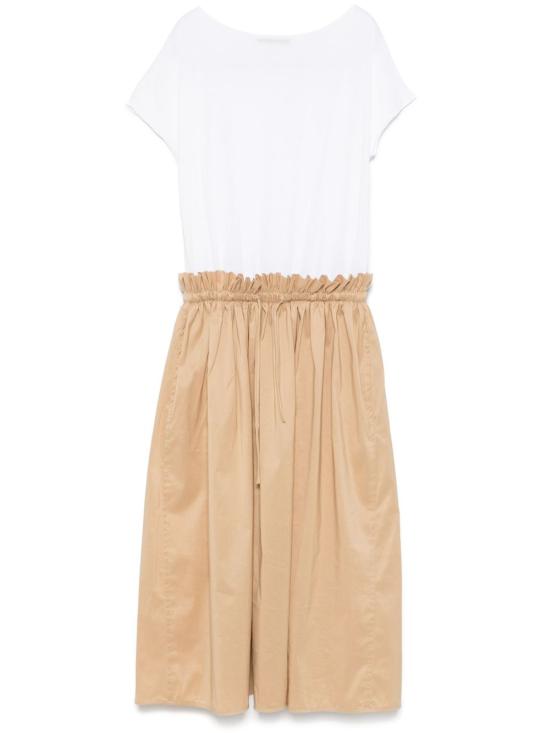  파비아나 필리피 미디 원피스 ABD275F626L374VR1 BIANCO OTTICO SABBIA