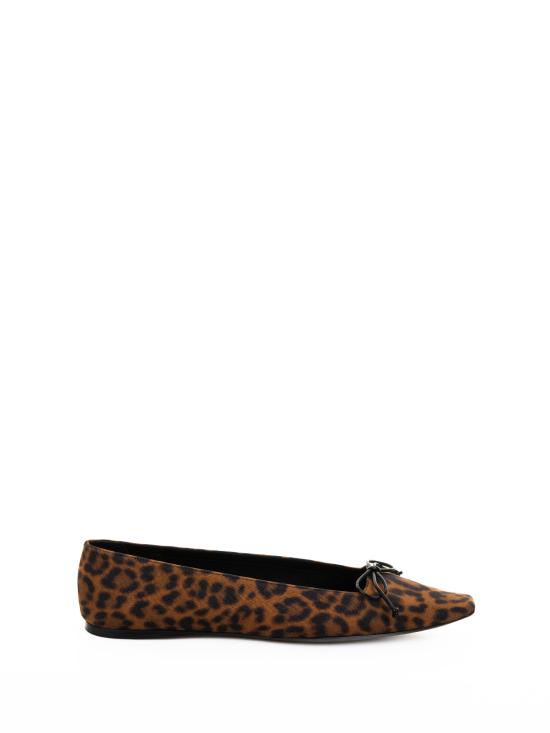 25SS 생로랑 파피 발레리나 플랫 슈즈 818799AAEHY2038 MANTO NATURALE NERO