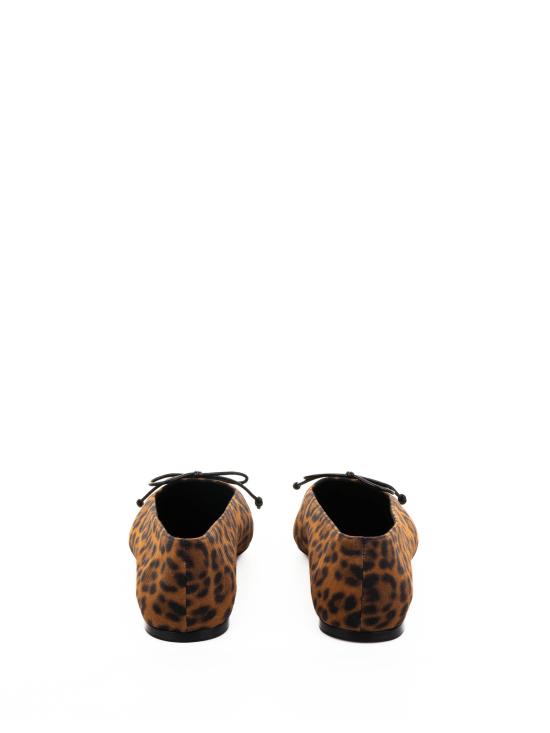 25SS 생로랑 파피 발레리나 플랫 슈즈 818799AAEHY2038 MANTO NATURALE NERO - SAINT LAURENT