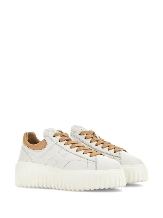 25SS 호간 H-스트라이프 스니커즈 HXW6450FC60LE90CA9 BIANCO CIPRIA - HOGAN