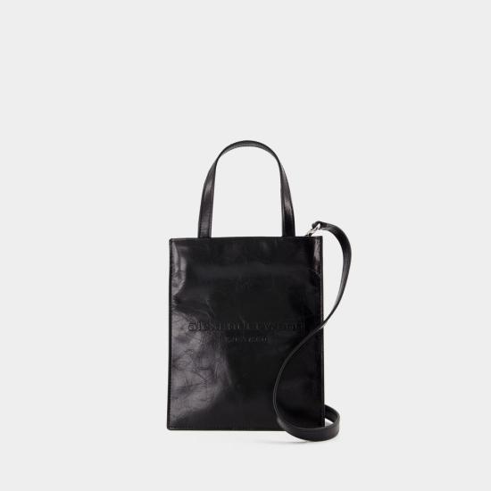25SS 알렉산더 왕 토트백 20125T89L001 BLACK