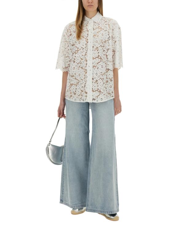 25SS 마이클 코어스 스트레이트 팬츠 MS59070FAU 945BLUEHAZEWSH DENIM - MICHAEL KORS