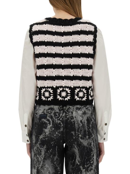 25SS 가니 베스트 K2440 065 PINK - GANNI