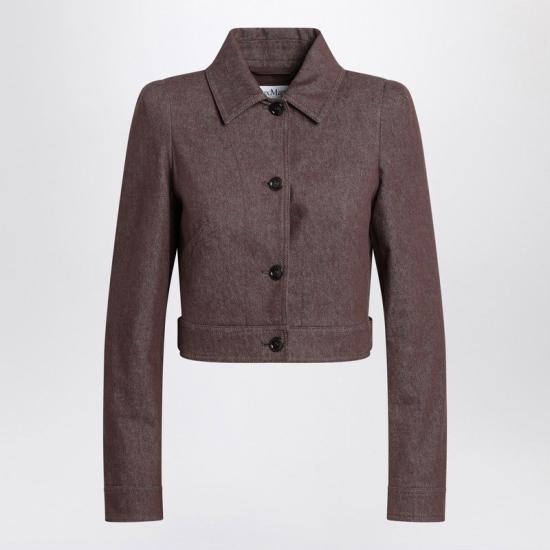 25SS 막스마라 자켓 CARPACO 002 BROWN