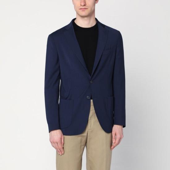 25SS 비아지오 산타니엘로 수트 자켓 G500E2489B 76B BLUE