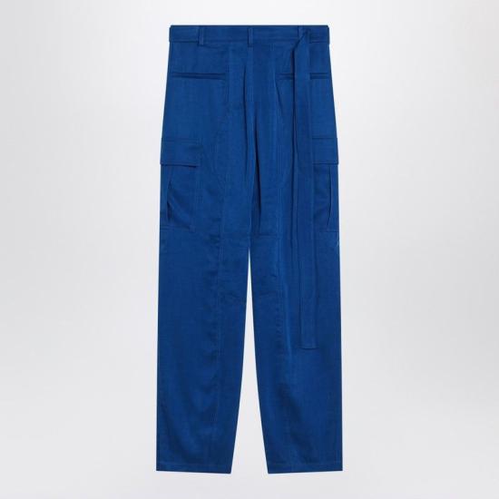 25SS 살바토레 페라가모 스트레이트 팬츠 0782700VI BL BLUE - SALVATORE FERRAGAMO