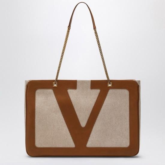 25SS 발렌티노 가라바니 토트백 6W0B0R12GLR 9QR BEIGE