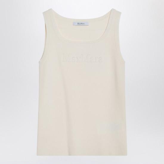 25SS 막스마라 민소매 티셔츠 PENTOLACO 001 WHITE