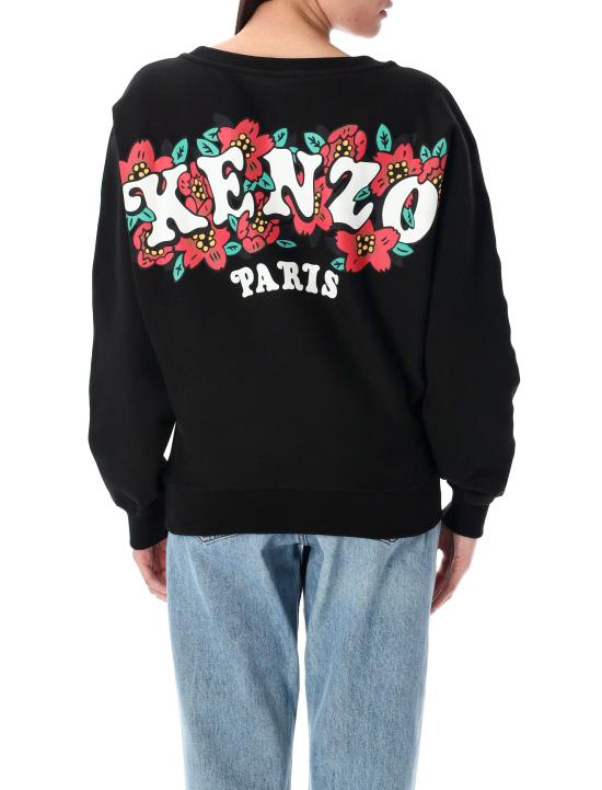 25SS 겐조 스웨터 FF52SW1704MT 99J BLACK - KENZO