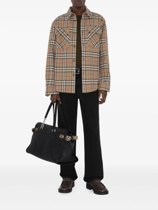 25SS 버버리 긴팔 셔츠 8108014163264 C2044 Beige - BURBERRY