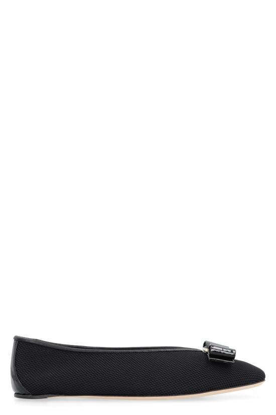 25SS 살바토레 페라가모 플랫 슈즈 01J965 782204 black