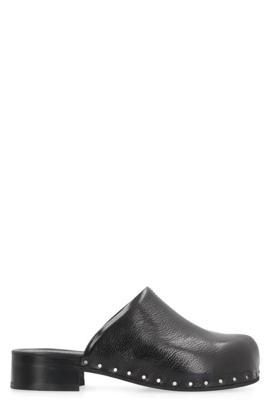  아워레가시 뮬/슬리퍼 A2257NCB BlackSuppleCowHide black