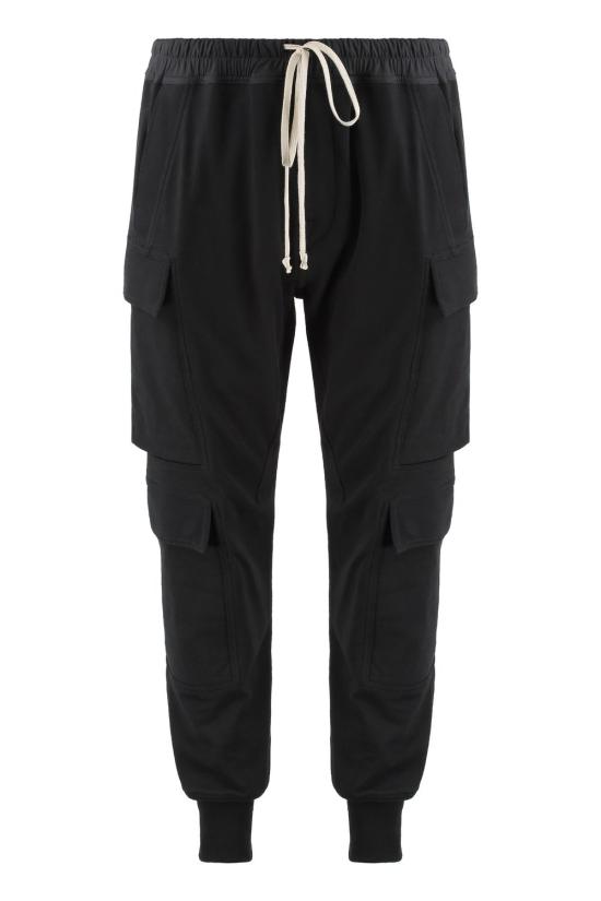 25SS 릭 오웬스 스트레이트 팬츠 RU01D3337BA 09 black