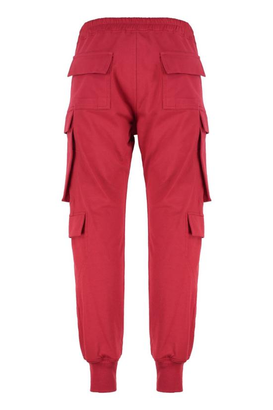 25SS 릭 오웬스 스트레이트 팬츠 RU01D3337BA 03 red - RICK OWENS