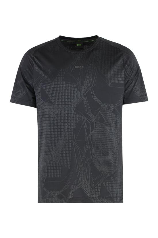 25SS 보스 반팔 티셔츠 50537755 001 black