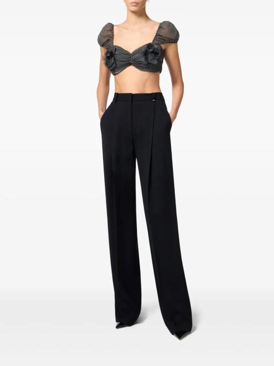 25SS 엘리자베타프랜치 반팔 티셔츠 TO03652E2 685 NERO BURRO - ELISABETTA FRANCHI